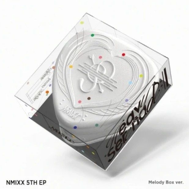 [Preorder] NMIXX-5th EP Album [Heavy Serenade] Melody Box Ver. + Ktown4u Photocard