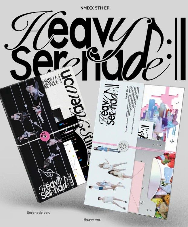 [Preorder] NMIXX-5th EP Album [Heavy Serenade] + Ktown4u Photocard