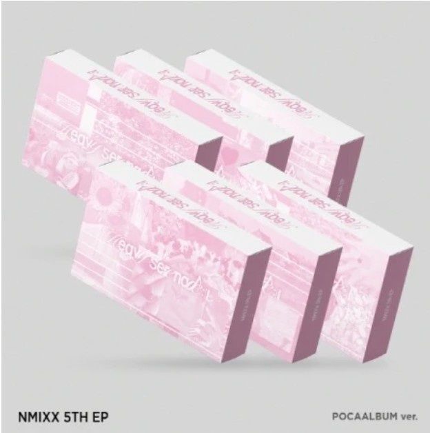 [Preorder] NMIXX-5th EP Album [Heavy Serenade] Platform Ver. + Ktown4u Photocard