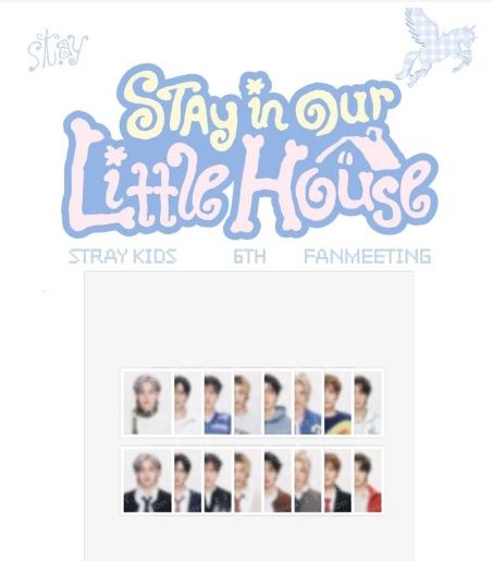 [Preorder] STRAY KIDS 6TH FANMEETING [STAY in Our Little House] MD | ID PHOTO SET (B)