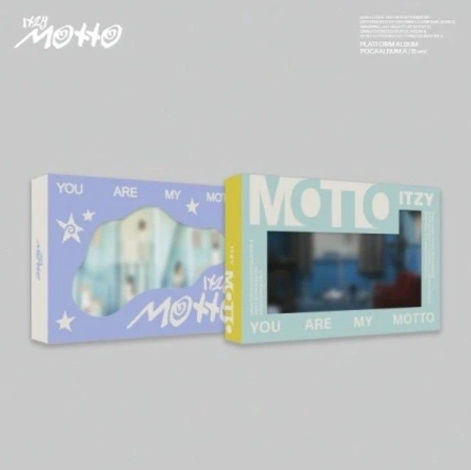 ITZY-[Motto] Pocaalbum Ver. + FANS Photocard
