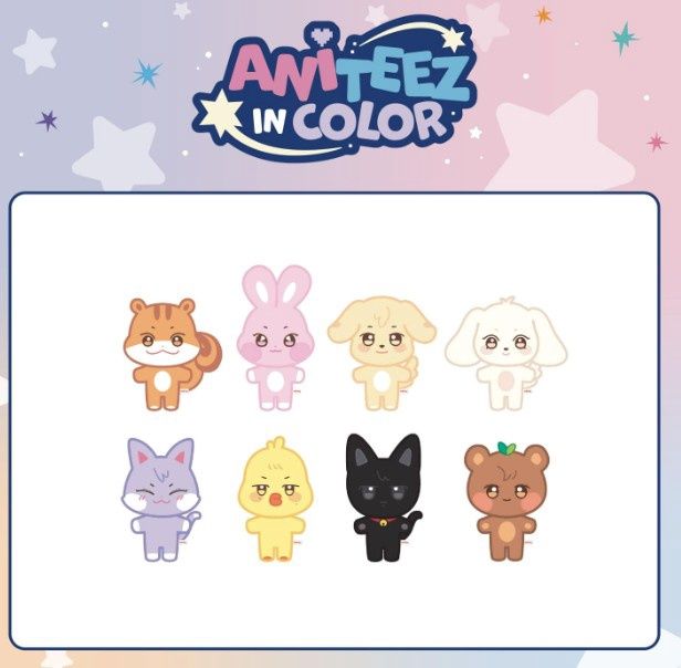 [Pre-Order] ATEEZ X ANITEEZ POP-UP STORE [ANITEEZ IN COLOR] | ANITEEZ PLUSH DOLL