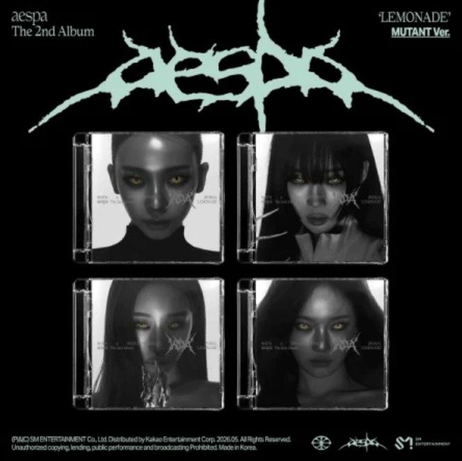 AESPA-[LEMONADE] (Mutant Ver.) + Yes24 Photocard