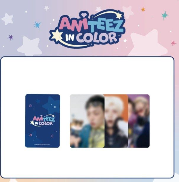 [Pre-Order] ATEEZ X ANITEEZ POP-UP STORE [ANITEEZ IN COLOR] | RANDOM TRADING CARD