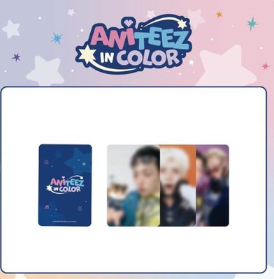 [Pre-Order] ATEEZ X ANITEEZ POP-UP STORE [ANITEEZ IN COLOR] | RANDOM TRADING CARD