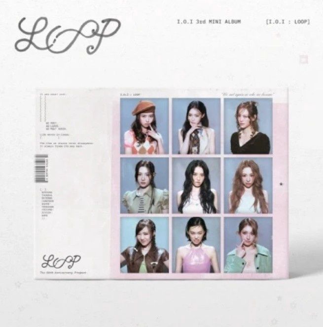 I.O.I-3rd Mini Album [LOOP] + Yes24 Photocard