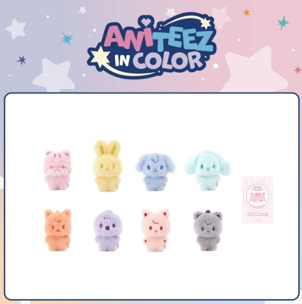 [Pre-Order] ATEEZ X ANITEEZ POP-UP STORE [ANITEEZ IN COLOR] | COLOR TINY ANITEEZ DOLL