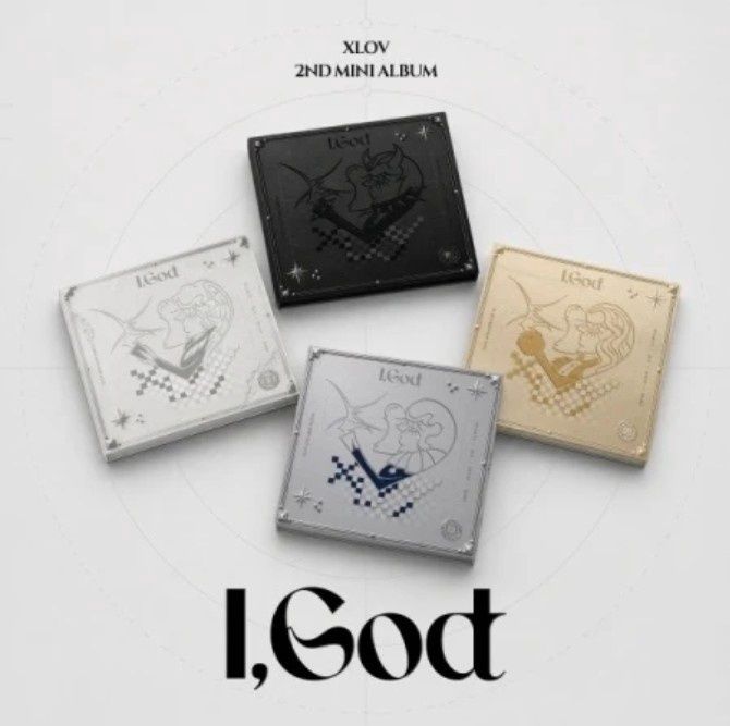 [Preorder] XLOV-2nd Mini Album [I,God] + Apple Music Photocard