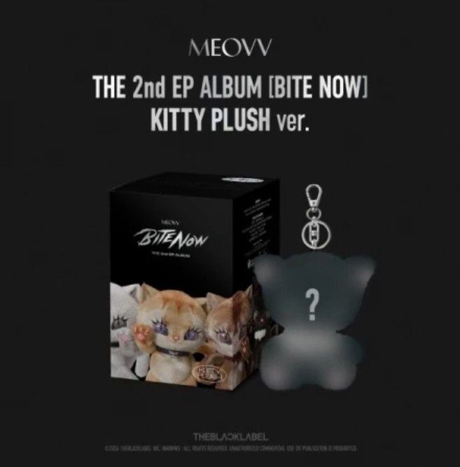 [Preorder] MEOVV-2nd EP Album [BITE NOW] Kitty Plush Ver. + ktown4u Photocard