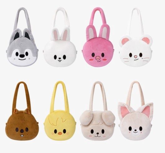 [Preorder] Stray Kids Everywhere All Around the World in Seoul | SKZOO FACE SHOULDER BAG