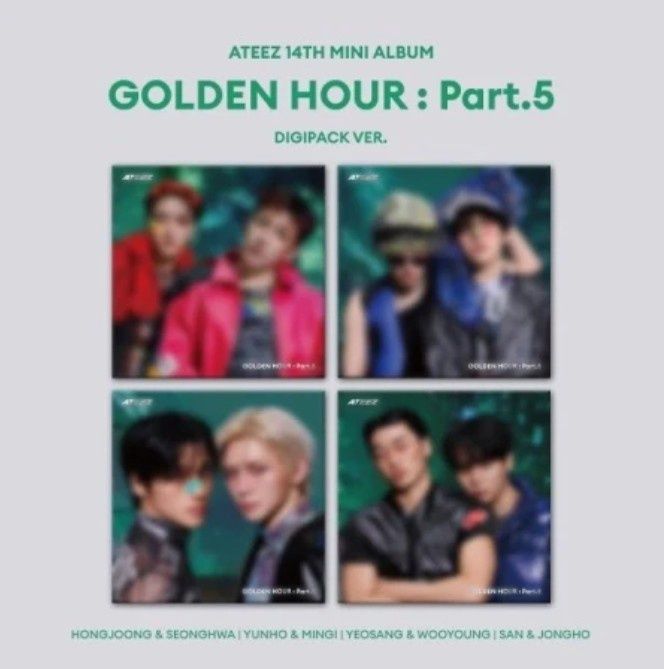 [Preorder] ATEEZ [GOLDEN HOUR : Part.5] UNIT DIGIPACK VER. + APPLE MUSIC POB