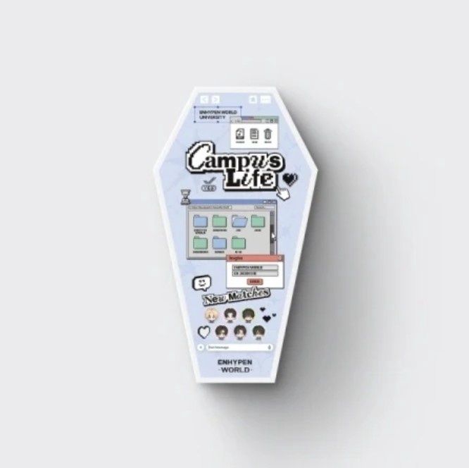 ENHYPEN-[ENHYPEN WORLD COUPON CARD COLLECTION] CAMPUS LIFE SPECIAL ver.