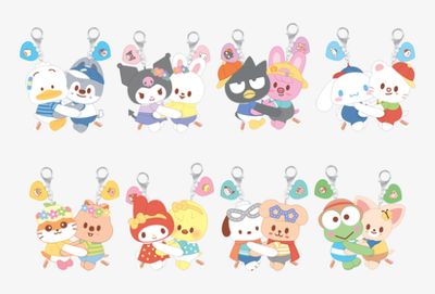 [Pre-order] SKZOO X SANRIO CHARACTERS MD | HUG PLUSH KEYRING