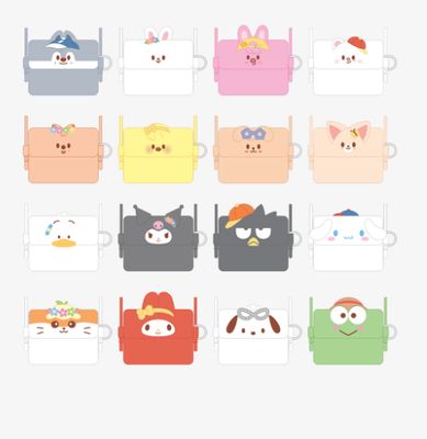 [Pre-order] SKZOO X SANRIO CHARACTERS MD | CARD WALLET CROSS BAG