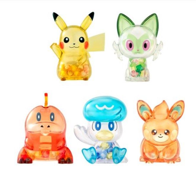 Pokemon Crystal Mascot Figure Collection