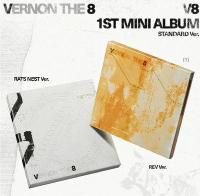 [Pre-order] V8 (SEVENTEEN)-1st Mini Album [V8] + MS Photocard