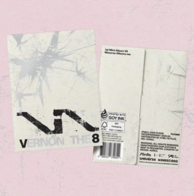 [Pre-order] V8 (SEVENTEEN)-1st Mini Album [V8] Weverse Albums ver. + MS Photocard