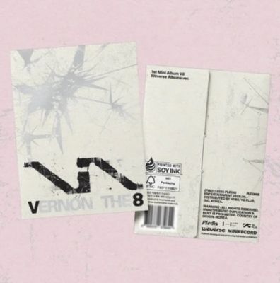 [Pre-order] V8 (SEVENTEEN)-1st Mini Album [V8] Weverse Albums ver. + MS Photocard