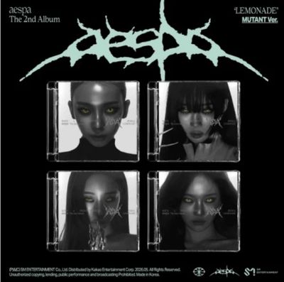 AESPA-[LEMONADE] (Mutant Ver.) + Yes24 Photocard