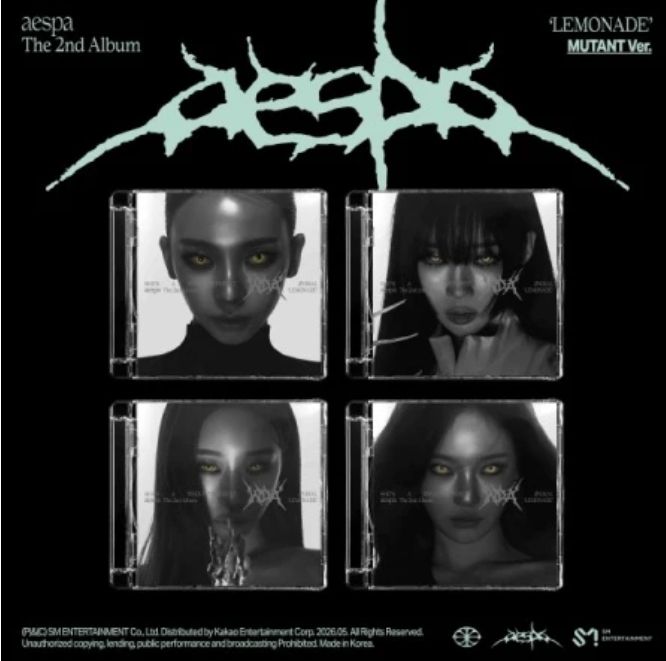 AESPA-[LEMONADE] (Mutant Ver.) + Yes24 POB