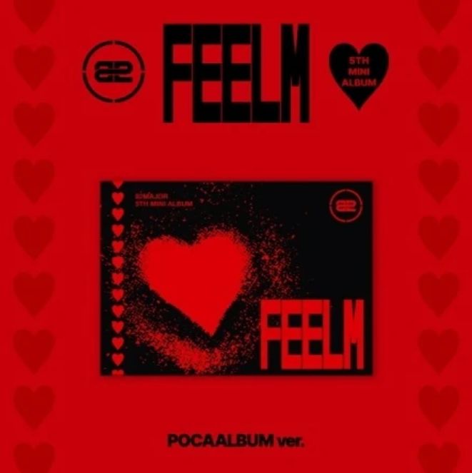 82MAJOR-5th Mini Album [FEELM] POCAALBUM Ver. + Makestar POB
