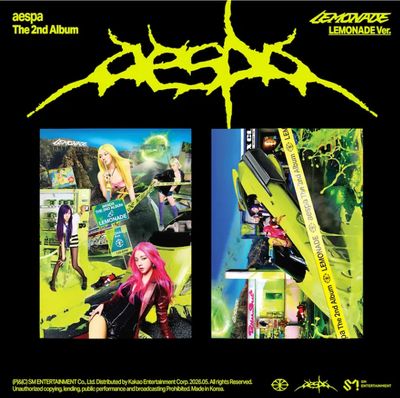 AESPA-[LEMONADE] (Lemonade Ver.) + Yes24 Photocard