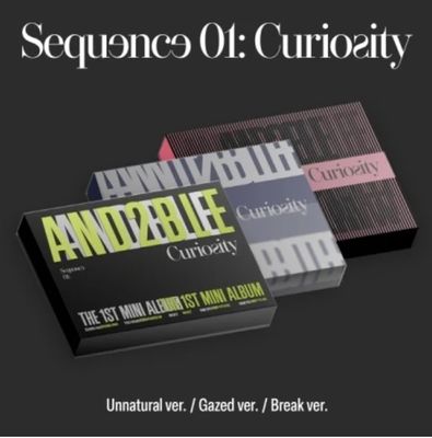 AND2BLE-1st Mini Album [Sequence 01: Curiosity] + Kpopstore Photocard