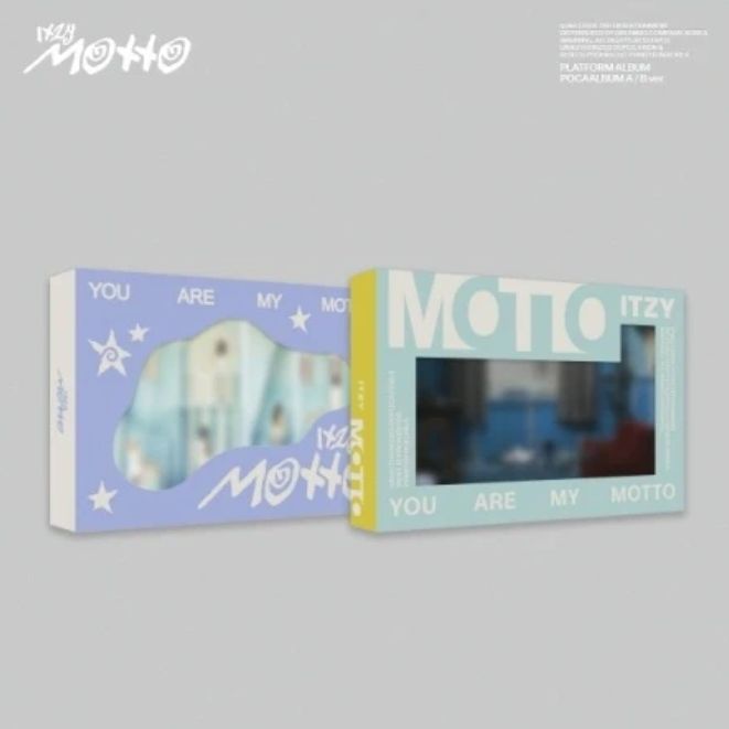ITZY-[Motto] Pocaalbum Ver. + FANS Photocard