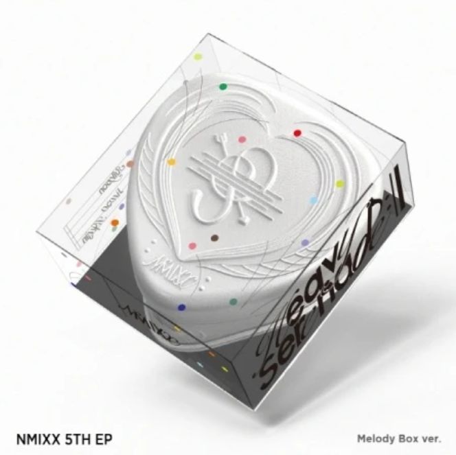 NMIXX-5th EP Album [Heavy Serenade] Melody Box Ver. + Ktown4u Photocard