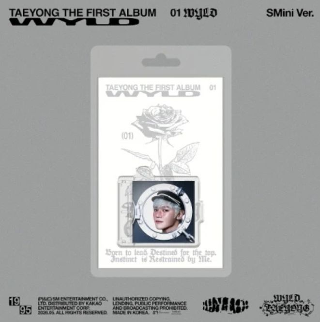 Taeyong-1st Full Album [WYLD] SMINI Ver. + Everline Photocard