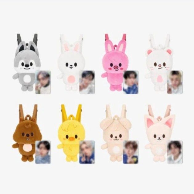 STRAY KIDS 6TH FANMEETING [STAY in Our Little House] MD | SKZOO PLUSH BACKPACK