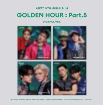 ATEEZ-[GOLDEN HOUR : Part.5] UNIT DIGIPACK VER. + APPLE MUSIC POB