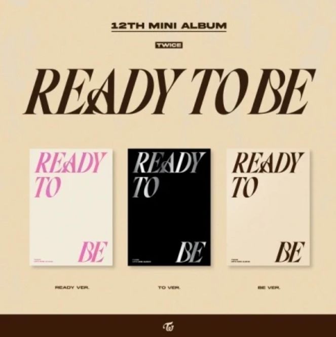 TWICE-12th Mini Album [READY TO BE] + Gift