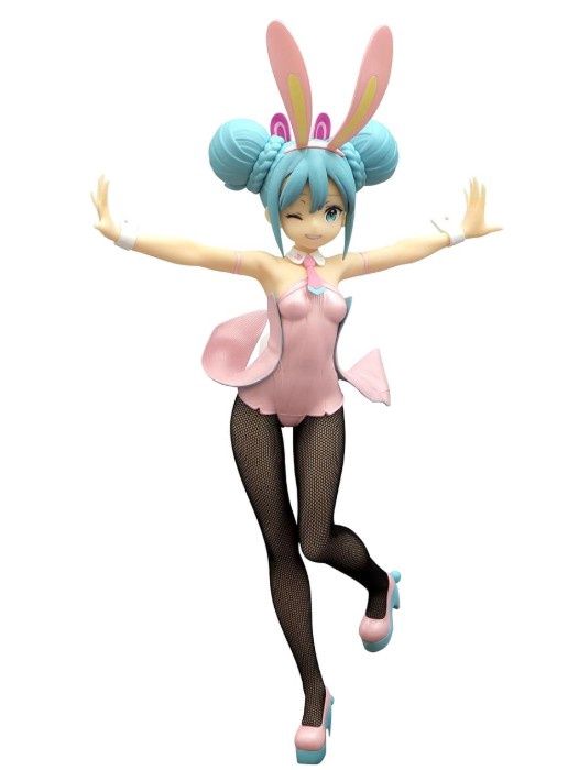 Hatsune Miku BiCute Bunnies Figure Hatsune Miku Wink Pearl Pink ver. 11.8