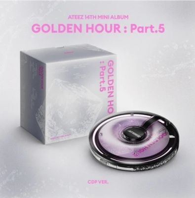 ATEEZ-[GOLDEN HOUR : Part.5] (CDP Ver.) + Makestar (2 Photocard)