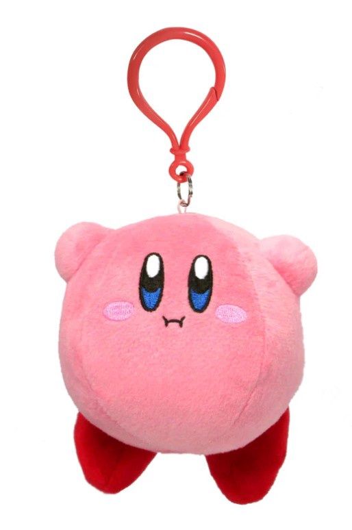 Kirby's Adventure Kirby | Kirby Hovering Pose Plush Dangler, 3.5 - 1711