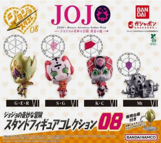 JoJo's Bizarre Adventure Stand Figure Gashapon