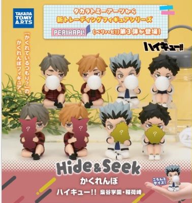 Hide &amp; Seek Haikyuu!! Fukurodani Gakuen Blind Box Asst