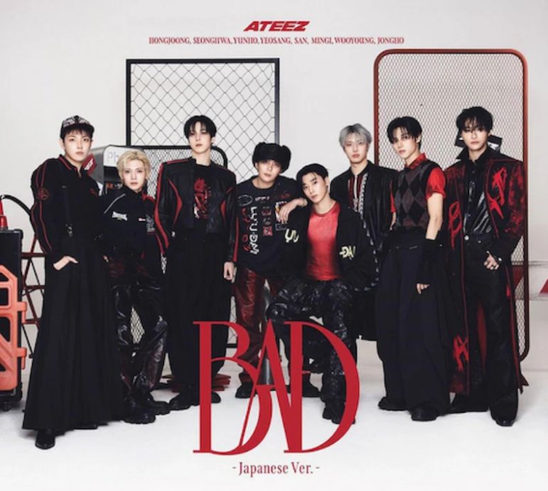 ATEEZ Japan 5th Single Album-[BAD] Limited B + Poster + Gift