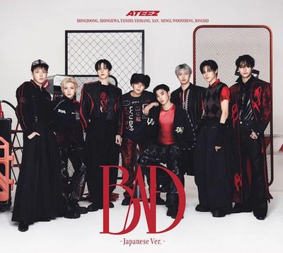 ATEEZ Japan 5th Single Album-[BAD] Limited B + Poster + Gift
