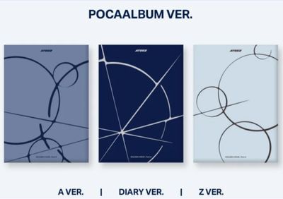 ATEEZ-[GOLDEN HOUR : Part.4] POCAALBUM + Hello/MS/SW