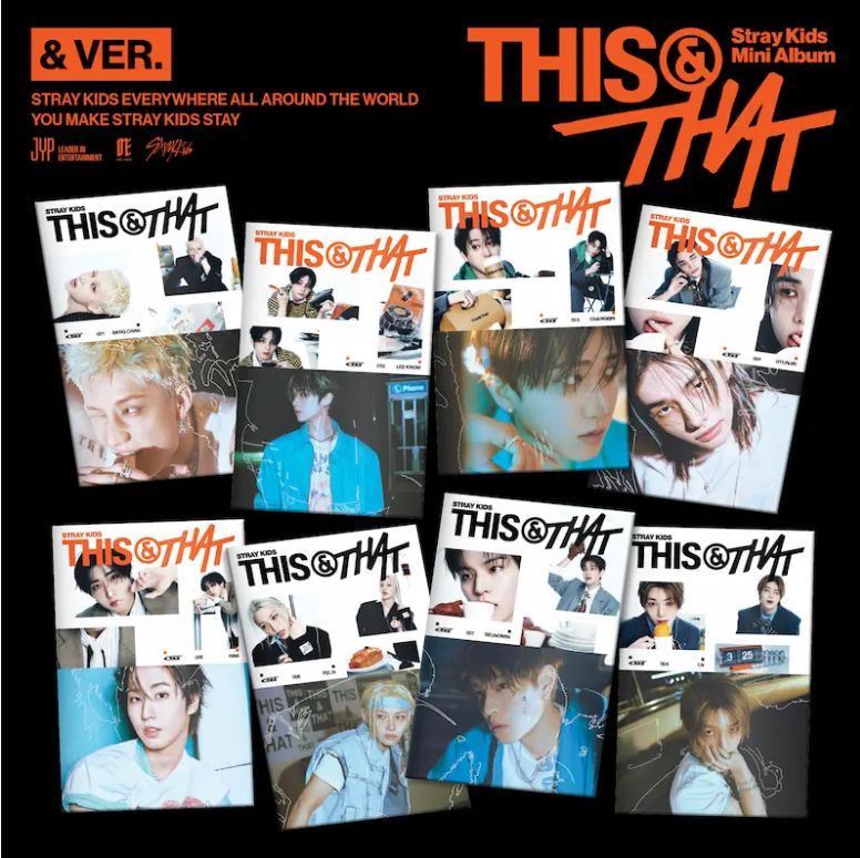 Stray Kids-[This &amp; That] &amp; ver + Apple Music/Makestar POB