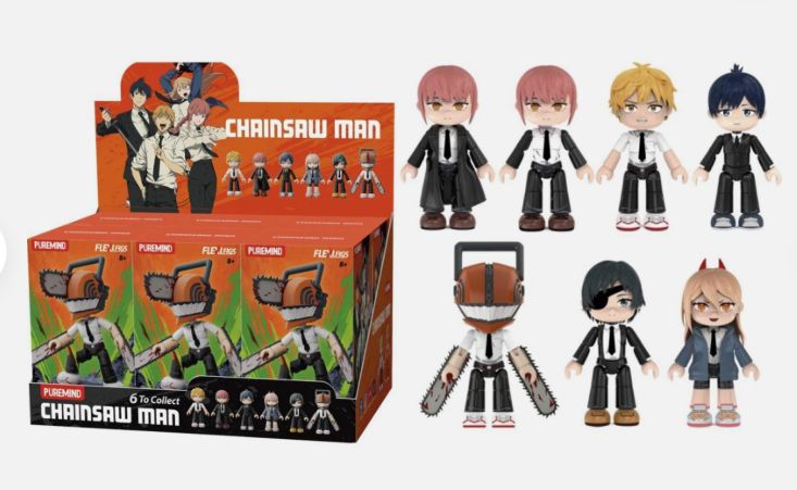 Puremind Chainsaw Man Flexifigs Vol.1 Blind Box