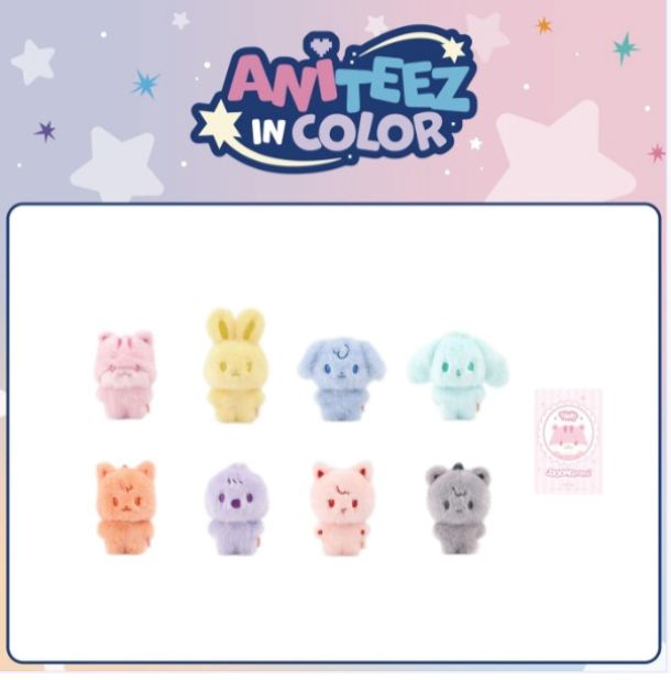ATEEZ X ANITEEZ POP-UP STORE [ANITEEZ IN COLOR] | COLOR TINY ANITEEZ DOLL
