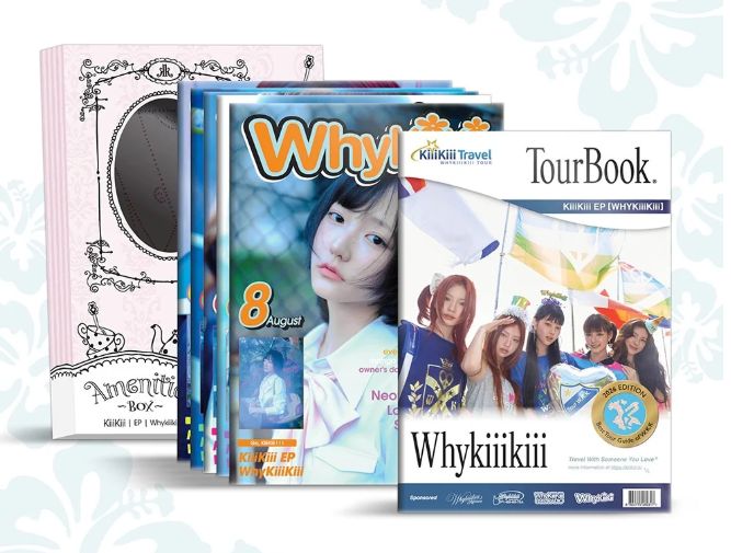 KiiiKiii EP Album-[WhyKiiiKiii] SUMMER ISSUE Ver. + Starship Photocard