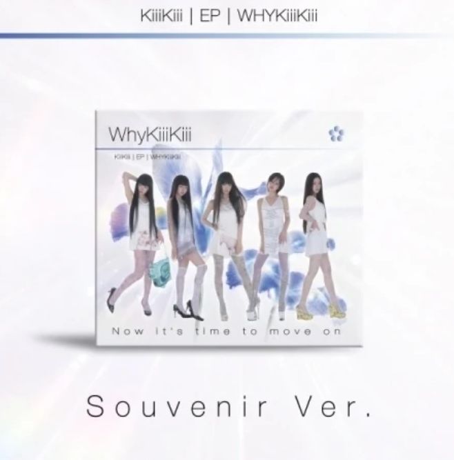 KiiiKiii EP Album-[WhyKiiiKiii] SOUVENIR Ver. + Starship Photocard