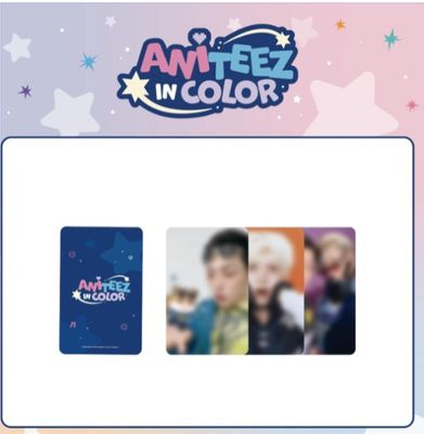 ATEEZ X ANITEEZ POP-UP STORE [ANITEEZ IN COLOR] | RANDOM TRADING CARD