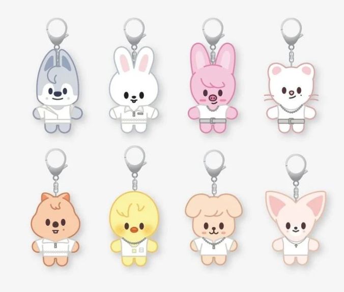 [Pre-order] Stray Kids World Tour [THIS &amp; THAT] POP-UP MD | SKZOO COSTUME PLUSH KEYRING