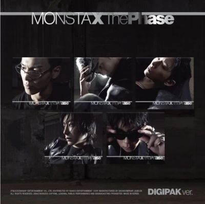 [Pre-order] MONSTA X EP Album-[The Phase] Digipack ver + STARSHIP Photocard