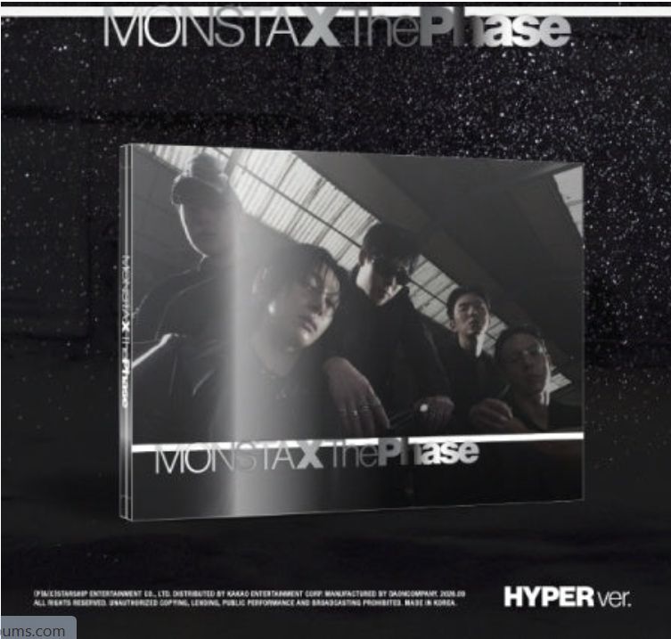 [Pre-order] MONSTA X EP Album-[The Phase] Hyper ver + STARSHIP Photocard